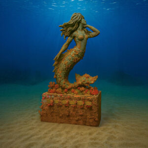 Mermaids Marble Statues